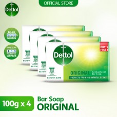 Dettol BodySoap Original 105g 3+1